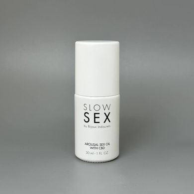 Збуджуюче масло Bijoux Indiscrets SLOW SEX Arousal Sex Oil CBD (30 мл) - фото