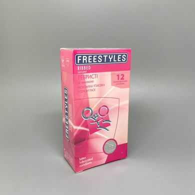 Презервативы FREESTYLES ребристые (12 шт) - фото