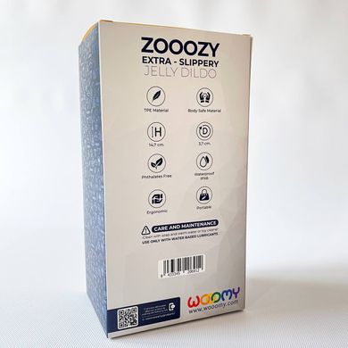 Фалоімітатор Wooomy Zooozy (14,7 см) - фото