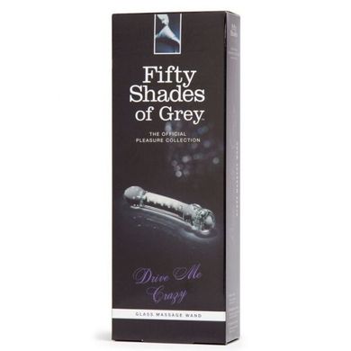 Фалоімітатор зі скла Fifty Shades of Grey - "Зведи мене з розуму" (19.5 см) - фото