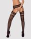 Эротические колготки-бодистокинг Obsessive Garter stockings S214 S/M/L, имитация чулок и пояса - фото товара