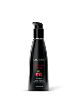 WICKED AQUA Cherry оральная смазка вкус вишни 120 мл - фото