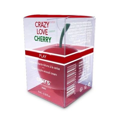 Съедобный возбуждающий крем для сосков EXSENS Crazy Love Cherry (8 мл) (срок годности до 12.21) - фото
