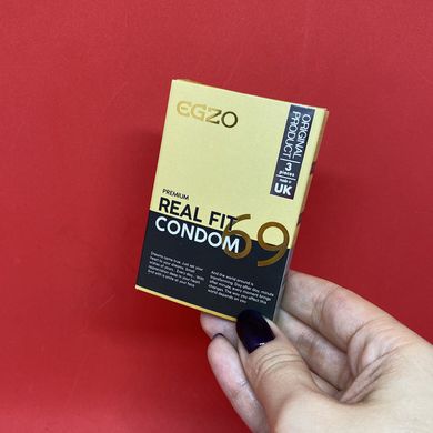Плотнооблегающие презервативы EGZO Real fit (3 шт) - фото