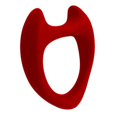 Эрекционное кольцо Wooomy Toro L Red - фото