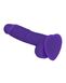 Фіолетовий реалістичний фалоімітатор Strap-On-Me SOFT (19,8 см) - фото товару