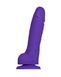 Фиолетовый реалистичный фаллоимитатор Strap-On-Me SOFT (19,8 см) - фото товара