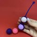 Набір вагінальних кульок Rianne S PUSSY PLAYBALLS NUDE - фото товару