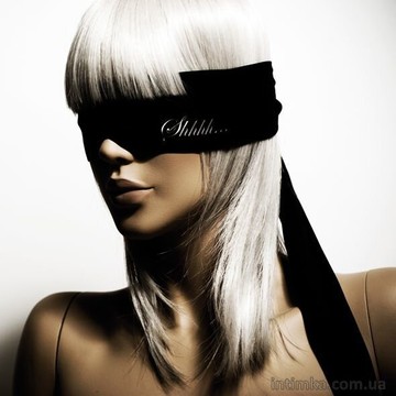 Повязка из сатина - Shhh Blindfold - фото