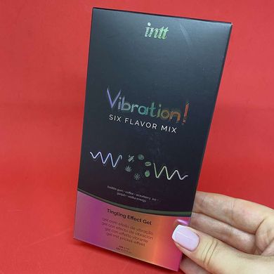Набір пробників рідкого вібратора Intt Vibration Six Flavor Mix