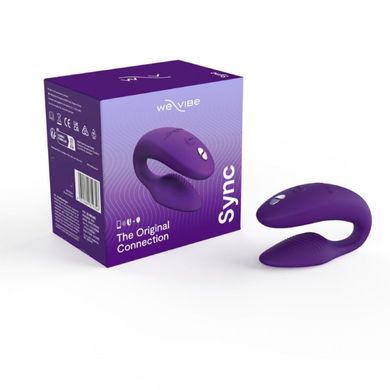 We Vibe Sync 2 Purple - смарт-вибратор для пар фиолетовый - фото