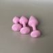Набір анальних пробок FeelzToys Bibi Butt Pink (3 см, 3,5 см, 4 см) - фото товару
