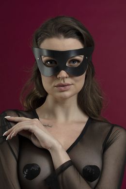 Кожаная маска на лицо Feral Feelings Mistery Mask черная