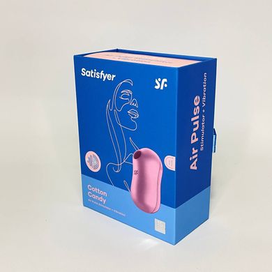 Satisfyer Cotton Candy lila - вакуумний кліторальний стимулятор - фото