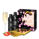 Гель для Нуру массажа Shunga Oriental Body-to-Body плюс простыня, игристое клубничное вино - фото товара