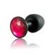 Dorcel Geisha Plug Ruby L - анальная пробка со стразой и со смещенным центром тяжести (4 см) (мятая упаковка) - фото товара