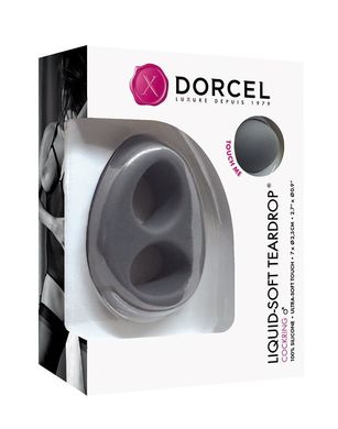 Ерекційне кільце Dorcel Liquid-Soft Teardrop - фото