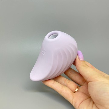 Satisfyer Pearl Diver - вакуумный клиторальный стимулятор Violet - фото