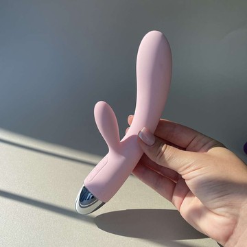 Svakom Alice - розовый вибратор кролик - фото