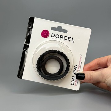 Подвійне ерекційне кільце Dorcel Dual Ring - фото
