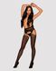 Эротические колготки-бодистокинг Obsessive Garter stockings S817 S/M/L, имитация чулок и пояса - фото товара
