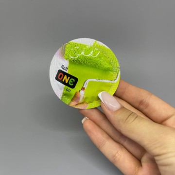 Презерватив разноцветный ONE Color Sensations lightgreen (1 шт) - фото