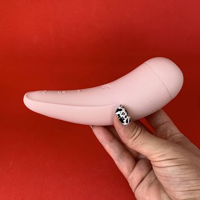 Satisfyer Curvy 2 вакуумный клиторальный стимулятор - розовый - фото