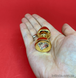 Золота анальна пробка з сердечком Diogol Anni R (2,5 см) - фото товару