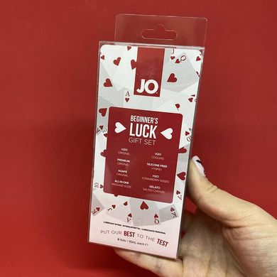 Набір з 8 видів змазок System JO Beginner's Luck (10 мл)
