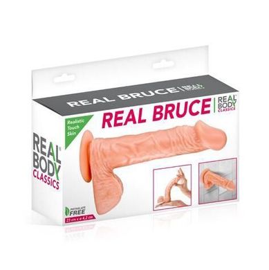 Женский фаллоимитатор реалистик Real Body Real Bruce (23 см) - фото