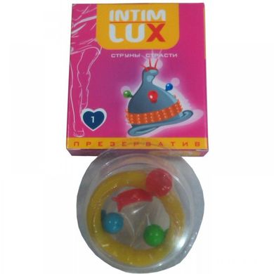 Презерватив с усиками Intim Lux Exclusive Струны страсти (1 шт) - фото