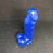 Синій гелевий фалоімітатор Doc Johnson Jelly Jewels (16 см) - фото товару