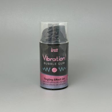 Intt Vibration Bubble Gum рідкий вібратор (15 мл) (без упаковки) - фото