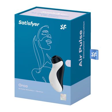 Satisfyer Orca - вакуумний кліторальний стимулятор з вібрацією - фото