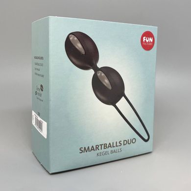 Вагінальні кульки Fun Factory Smartballs Duo чорні - фото