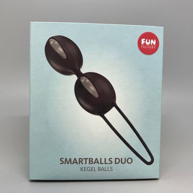 Вагинальные шарики Fun Factory Smartballs Duo черные - фото