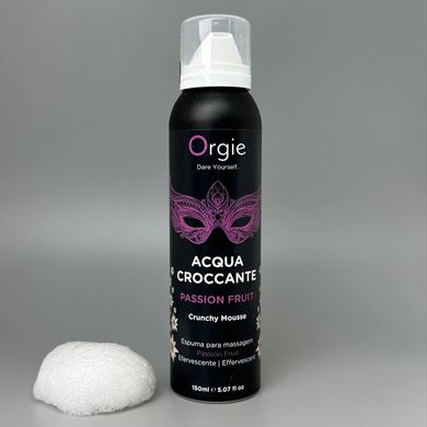 Шипуча пінка для масажу ORGIE Acqua Crocante (150 мл) маракуя - фото