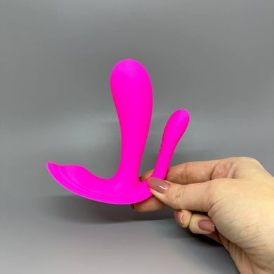 Смарт-вибратор в трусики тройной Satisfyer Top Secret+ Pink - фото
