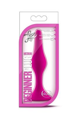 Анальный плаг Blush Luxe Beginner Plug Pink (2 см) - фото
