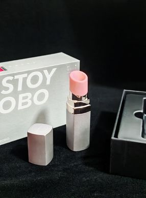 Розумний вакуумний стимулятор в формі помади KISTOY Bobo - фото