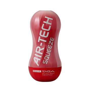 Мастурбатор Tenga Air-Tech Squeeze regular червоний - фото