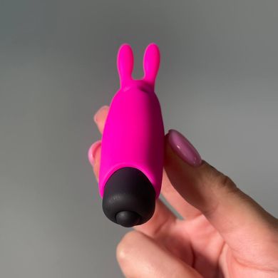 Минивибратор Adrien Lastic Pocket Vibe Rabbit розовый - фото