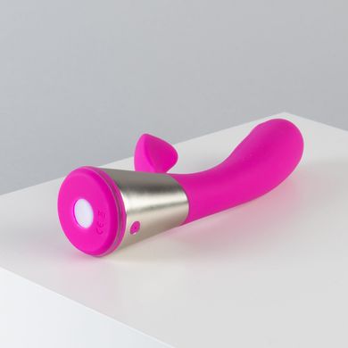 Kiiroo Ohmibod Fuse - інтерактивний вібратор кролик рожевий  - фото