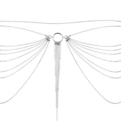 Ланцюжок трусики-ліф Bijoux Indiscrets Magnifique Waist Chain silver