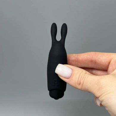 Мінівібратор Adrien Lastic Pocket Vibe Rabbit чорний - фото