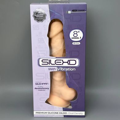 Фаллоимитатор с вибрацией SilexD Vetus Vibro Flesh MODEL 1 size 8in (20 см) - фото