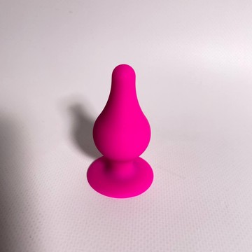 Анальная пробка SilexD Model 2 Pink size XS (2,5 см) - фото