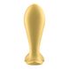 Анальная смарт-вибропробка Satisfyer Intensity Plug Gold золотистая - 2,5 см - фото товара