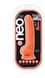 Оранжевый фаллос на присоске Blush NEO ELITE (18,8 см) - фото товара