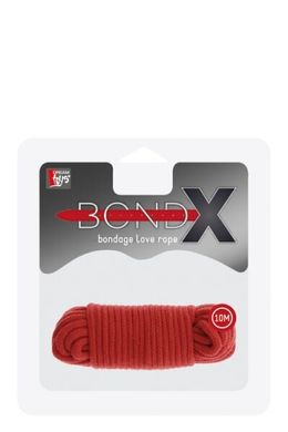 Веревка для бондажа Dream toys BONDX LOVE (10 м) - фото